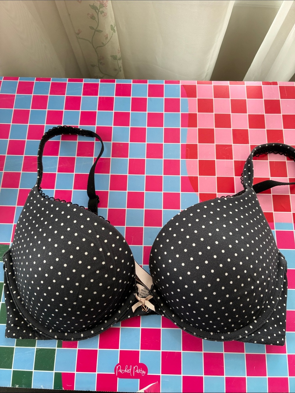 Victoria Secret polka dot push up bra